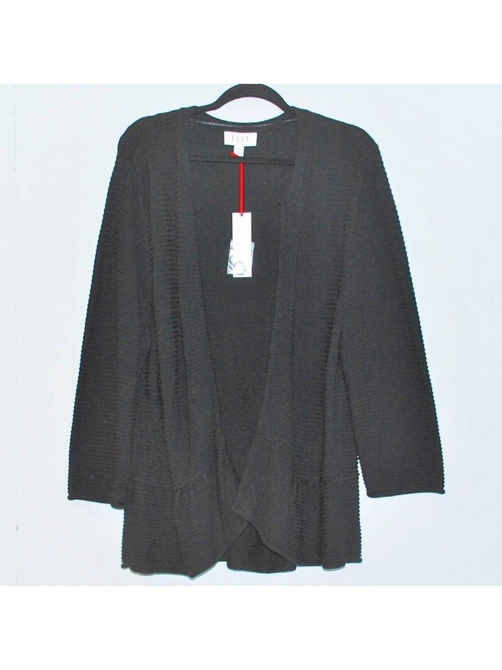 Elle Cardigan Jacket Black NWT XXL